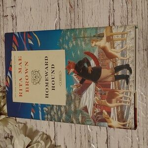 Homeward Hound by Rita Mae Brown adult fiction novel winter Christmas